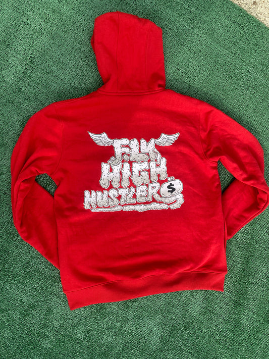 Red PoundPlugClub Hoodie